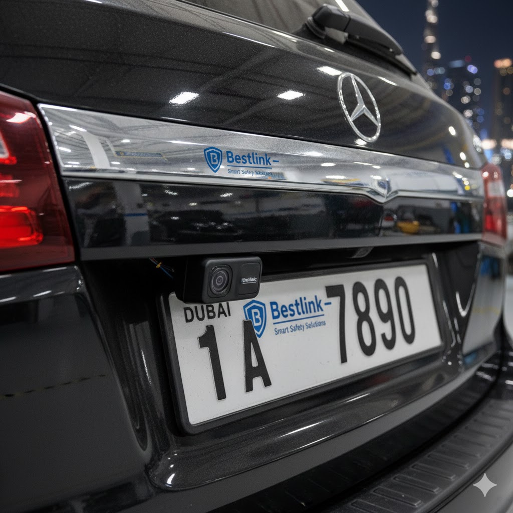 rear camera installation