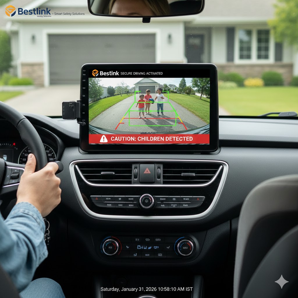 rear camera installation